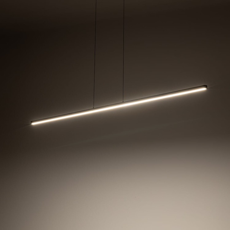 Lampa liniowa wisząca BAR LED S 3000K 21W 10363 NOWODVORSKI Lighting 120cm Loft nowoczesna sufitowa oświetleniowa zwis do biura nad biurko stół czarna czarny Inspiracje Premium - Outlet