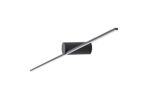 Lampa ścienna SPIN LED S 10620 NOWODVORSKI Lighting 9W 66cm 4000K Loft oprawa oświetleniowa nowoczesny kinkiet dekoracyjny czarna czarny metalowy Inspiracje Premium - Outlet