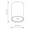 Puszka Loft CAMELEON CANOPY E 8550 NOWODVORSKI Lighting do podłączenia przewodu lampy sufitowej wiszącej oświetlenia żyrandolu nowoczesna dla systemu cameleon kameleon Inspiracje Premium - Outlet