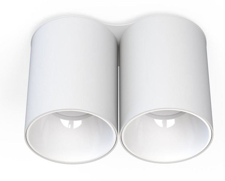 Sufitowa oprawa lampa punktowa EYE TONE II WHITE 8088 NOWODVORSKI Lighting 2xGU10 tuba podwójna spot natynkowa nowoczesna oświetleniowa biała biały Inspiracje Premium - Outlet