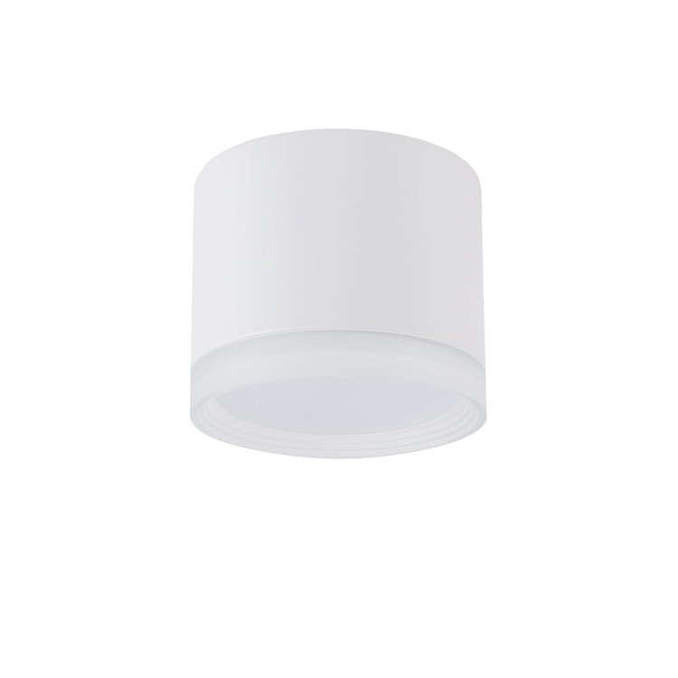 Lampa sufitowa downlight natynkowa SILBA WH CG WHITE 10476 NOWODVORSKI Lighting GX53 8.5cm Spot oświetleniowa nowoczesna sufitowa metal biała Inspiracje Premium - Outlet