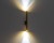 Lampa ścienna Kinkiet Industrialny Loft LASER WALL GOLD 10562 NOWODVORSKI Lighting 2xG9 Loft nowoczesna oprawa oświetleniowa tuba satynowe złoto złota podwójny dwustronny góra-dół Inspiracje Premium - Outlet