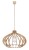 Lampa sufitowa wisząca Industrialna Loft IKA I zwis D 4174 NOWODVORSKI Lighting E27 x1 51cm oświetleniowa żyrandol nowoczesna drewno do Kuchni Jadalni nad stół blat wyspę drewniana sklejka Inspiracje Premium - Outlet