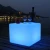 Świecąca Kostka Stolik Ogrodowy 40cm CUMULUS CUBE M 8966 NOWODVORSKI Lighting E27 230V 38,5cm zewnętrzna lampa elektryczna przenośna ogrodowa stojąca świecący kwadrat biała Cloud Forms Inspiracje Premium - Outlet