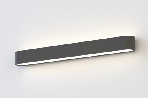 Lampa ścienna SOFT LED KINKIET 60X6 GRAPHITE 7528 NOWODVORSKI Lighting T8 60cm Loft nowoczesna lampa oświetleniowa grafitowa grafitowy Inspiracje Premium - Outlet