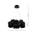 Lampa wisząca TORINO BLACK 24W LED ML6141 Milagro - Outlet