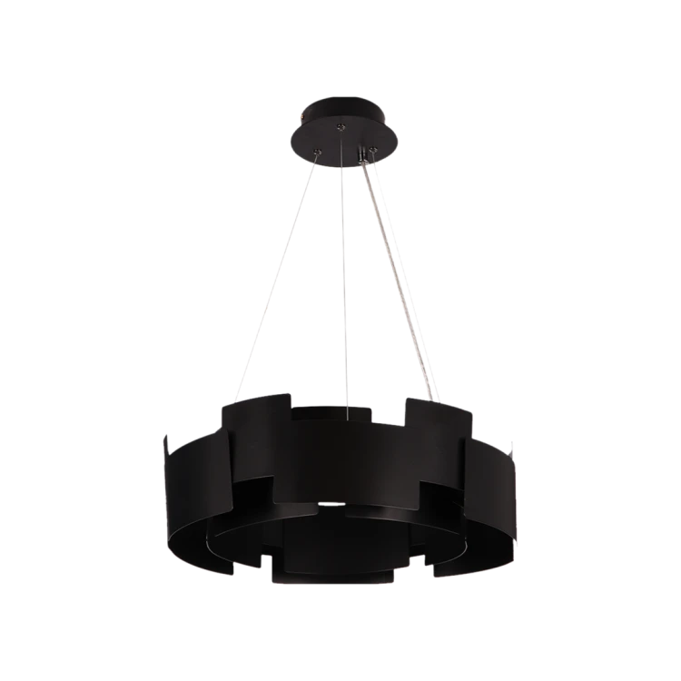 Lampa wisząca TORINO BLACK 24W LED ML6141 Milagro - Outlet