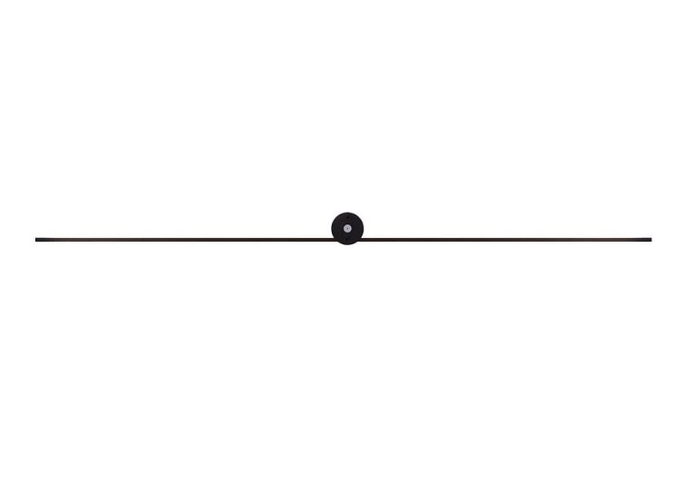 Lampa ścienna łazienkowa nad lustro PIN LED L BLACK 8130 NOWODVORSKI Lighting 15W IP44 4000K nowoczesna oprawa oświetleniowa czarna czarny kinkiet łazienkowy do łazienki Inspiracje Premium