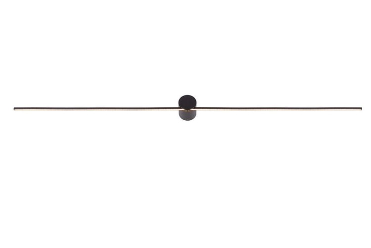 Lampa ścienna łazienkowa nad lustro PIN LED L BLACK 8130 NOWODVORSKI Lighting 15W IP44 4000K nowoczesna oprawa oświetleniowa czarna czarny kinkiet łazienkowy do łazienki Inspiracje Premium
