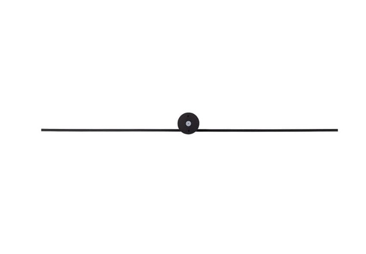 Lampa ścienna łazienkowa nad lustro PIN LED M BLACK 8128 NOWODVORSKI Lighting 10W IP44 4000K nowoczesna oprawa oświetleniowa czarna czarny kinkiet łazienkowy do łazienki Inspiracje Premium