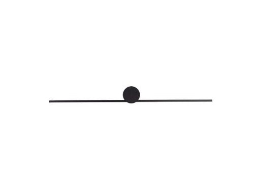 Lampa ścienna łazienkowa nad lustro PIN LED S BLACK 8127 NOWODVORSKI Lighting 6W IP44 4000K nowoczesna oprawa oświetleniowa czarna czarny kinkiet łazienkowy do łazienki Inspiracje Premium