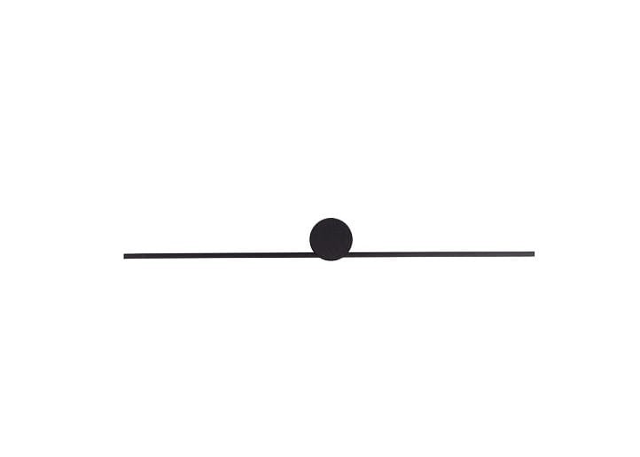 Lampa ścienna łazienkowa nad lustro PIN LED S BLACK 8127 NOWODVORSKI Lighting 6W IP44 4000K nowoczesna oprawa oświetleniowa czarna czarny kinkiet łazienkowy do łazienki Inspiracje Premium