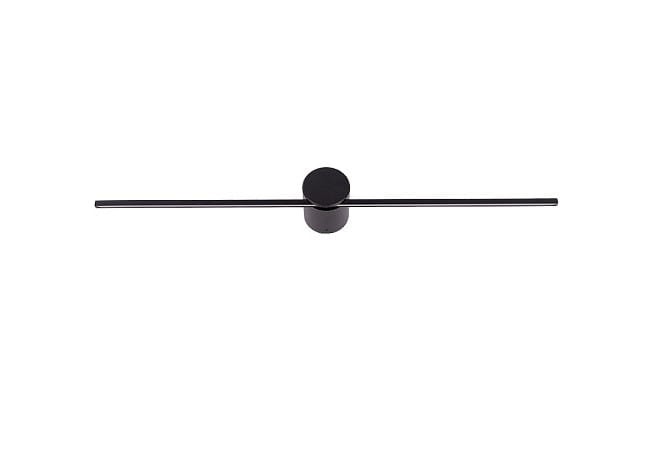 Lampa ścienna łazienkowa nad lustro PIN LED S BLACK 8127 NOWODVORSKI Lighting 6W IP44 4000K nowoczesna oprawa oświetleniowa czarna czarny kinkiet łazienkowy do łazienki Inspiracje Premium