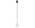 Lampa sufitowa wisząca Loft KARO I 10305 NOWODVORSKI Lighting G9 nowoczesna oprawa oświetleniowa kula biała zwis czarno-złoty czarny czarna metal szkło Inspiracje Premium