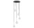 Lampa sufitowa wisząca Loft KARO V 10303 NOWODVORSKI Lighting 5xG9 nowoczesna oprawa oświetleniowa kula biała zwis czarno-złoty czarny czarna metal szkło Inspiracje Premium