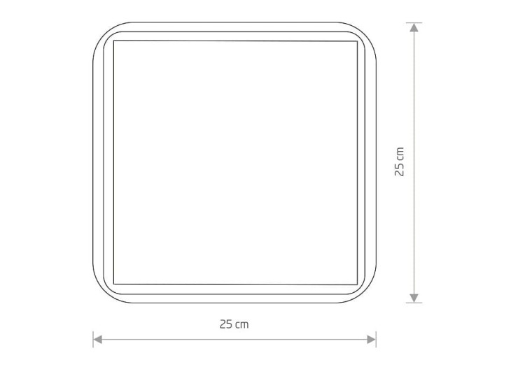 Lampa sufitowa Loft PLAFON TAHOE 10034 NOWODVORSKI Lighting E27 IP44 nowoczesna oświetleniowa Industrialna plafon biały chrom biała łazienka Inspiracje Premium