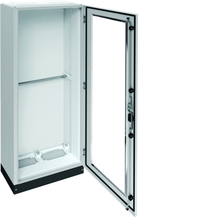 univers Rozdzielnica stojąca IP55/II 550x1850x275 + cokół 100mm, drzwi transp. FR22L1 Hager