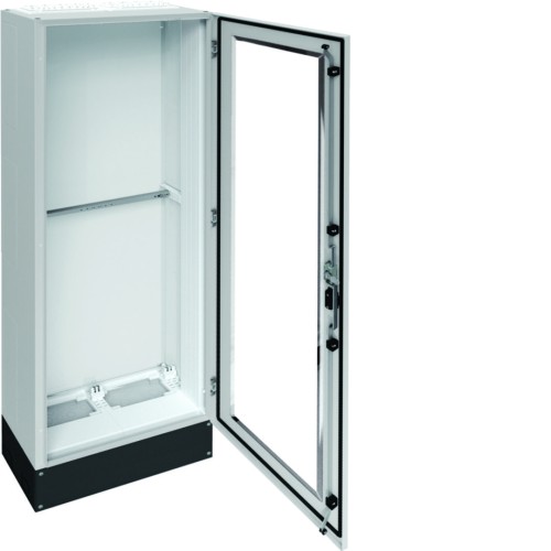 univers Rozdzielnica stojąca IP55/II 550x1850x275 + cokół 200mm, drzwi transp. FR22L2 Hager