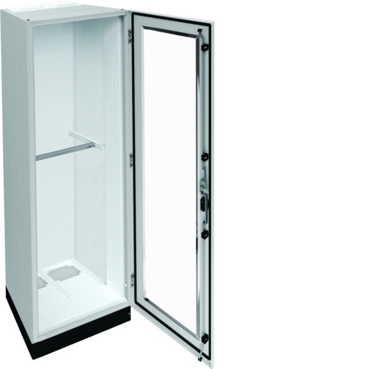 univers Rozdzielnica stojąca IP55/II 550x1850x400 + cokół 100mm, drzwi transp. FR22U1 Hager