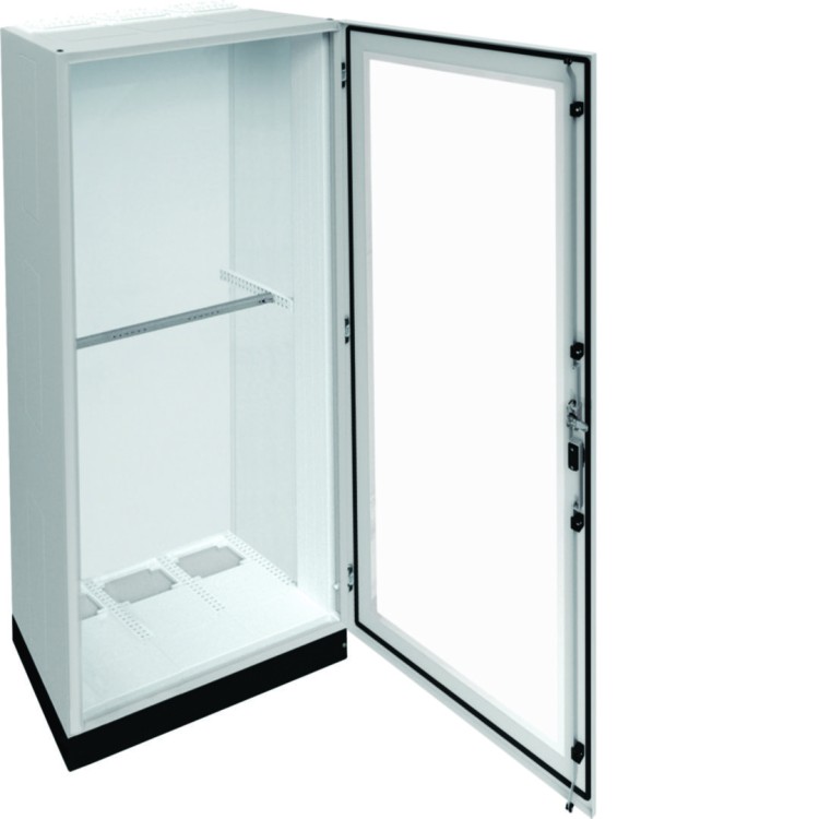 univers Rozdzielnica stojąca IP55/II 800x1850x400 + cokół 100mm, drzwi transp. FR23U1 Hager