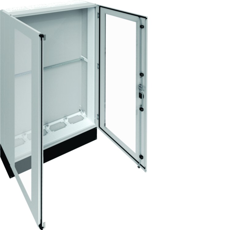 univers Rozdzielnica stojąca IP55/I 1050x1850x275 + cokół 200mm, drzwi transp. FR24K2 Hager
