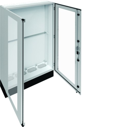 univers Rozdzielnica stojąca IP55/II 1050x1850x275 + cokół 200mm, drzwi transp. FR24L2 Hager