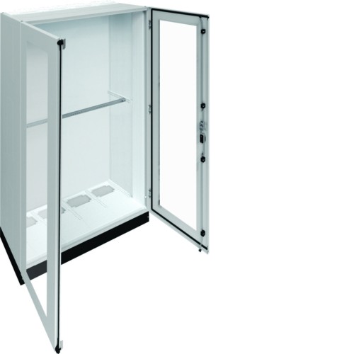 univers Rozdzielnica stojąca IP55/II 1050x1850x400 + cokół 100mm, drzwi transp. FR24U1 Hager