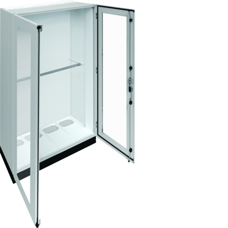 univers Rozdzielnica stojąca IP55/II 1050x1850x400 + cokół 100mm, drzwi transp. FR24U1 Hager