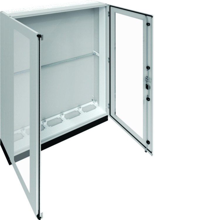 univers Rozdzielnica stojąca IP55/I 1300x1850x275 + cokół 100mm, drzwi transp. FR25K1 Hager