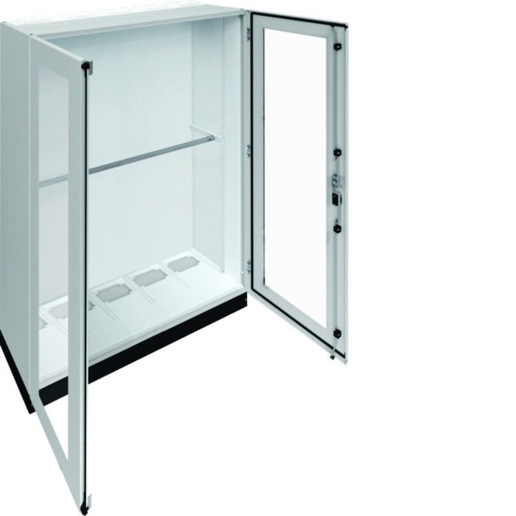 univers Rozdzielnica stojąca IP55/II 1300x1850x400 + cokół 100mm, drzwi transp. FR25U1 Hager