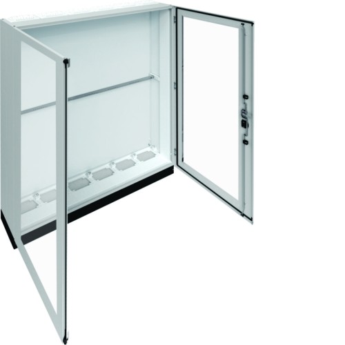 univers Rozdzielnica stojąca IP55/II 1550x1850x275 + cokół 100mm, drzwi transp. FR26L1 Hager