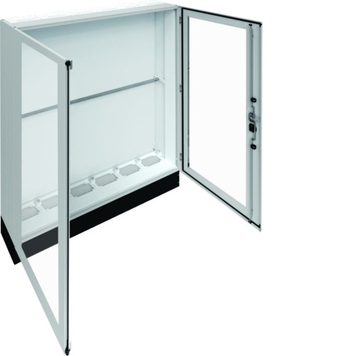 univers Rozdzielnica stojąca IP55/II 1550x1850x275 + cokół 200mm, drzwi transp. FR26L2 Hager