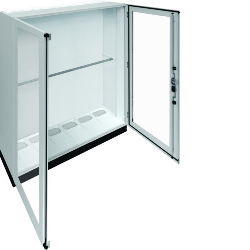 univers Rozdzielnica stojąca IP55/II 1550x1850x400 + cokół 100mm, drzwi transp. FR26U1 Hager