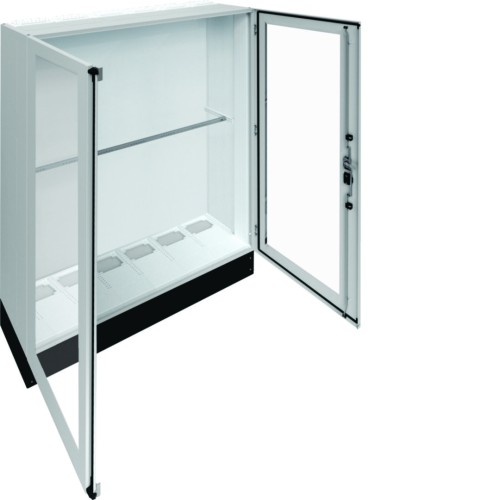 univers Rozdzielnica stojąca IP55/II 1550x1850x400 + cokół 200mm, drzwi transp. FR26U2 Hager