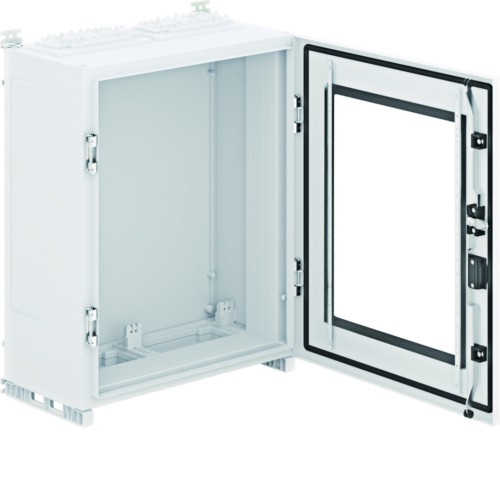 univers Rozdzielnica wisząca IP55/II 550x650x275, drzwi transp. FR42L Hager