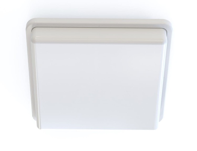 Lampa sufitowa Loft PLAFON TAHOE II SENSOR 10040 NOWODVORSKI Lighting 2xE27 IP44 nowoczesna oświetleniowa Industrialna plafon z czujnikiem ruchu biały biała łazienka Inspiracje Premium
