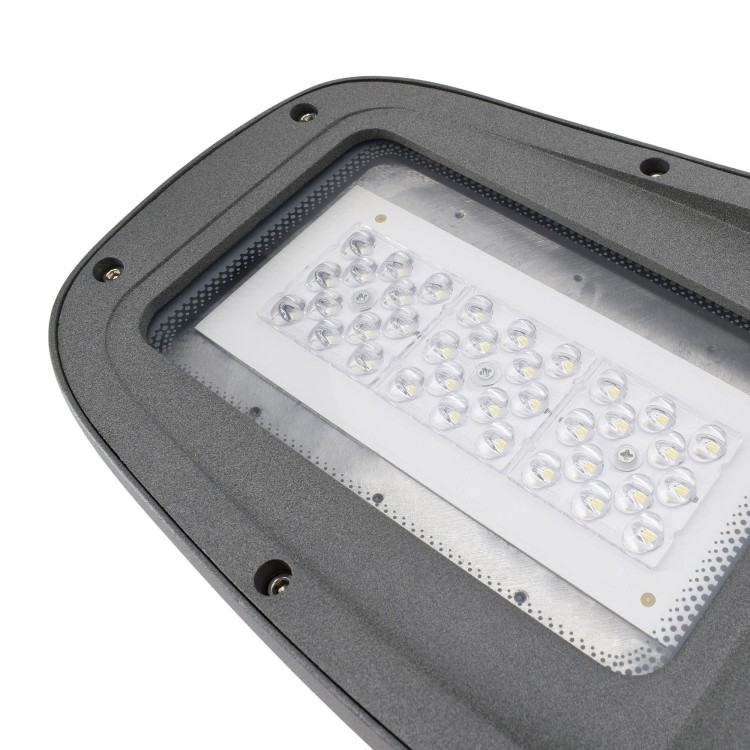 Lampa uliczna parkingowa LED STREET LAMP JASPER 30W Bemko C82-JAS1-030DG-6K 3600lm parkowa 6000K IP66 latarnia przemysłowa barwa zimna Premium