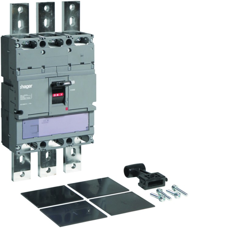 MCCB Rozłącznik mocy h1000 3P 1000A HCE970H Hager