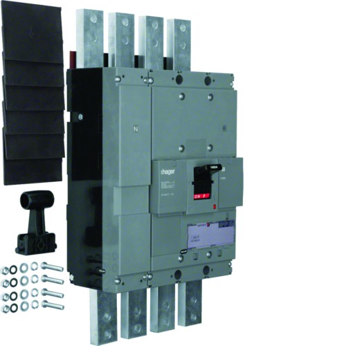 MCCB Rozłącznik mocy h1600 4P 1600A HCF991H Hager