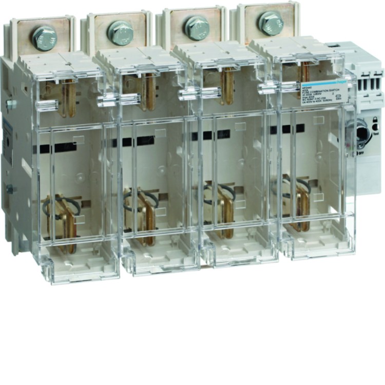 Rozłącznik izolacyjny z bezpiecznikami 4P NH2 400 A HFD440 Hager