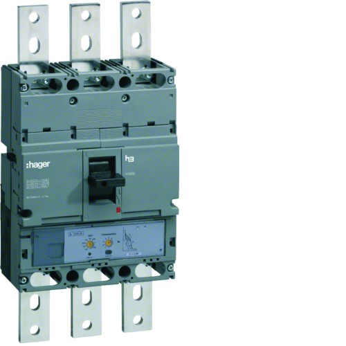MCCB Wyłącznik mocy h1000 3P 50kA 800A LSI HNE800H Hager
