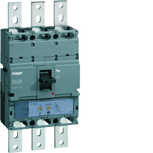 MCCB Wyłącznik mocy h1000 3P 50kA 1000A LSI HNE970H Hager