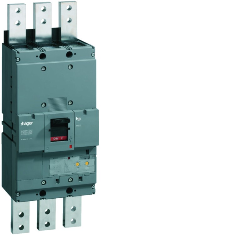 MCCB Wyłącznik mocy h1600 3P 50kA 1250A LSI HNF980H Hager