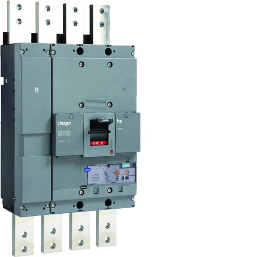 MCCB Wyłącznik mocy h1600 4P 50kA 1600A LSI HNF991H Hager