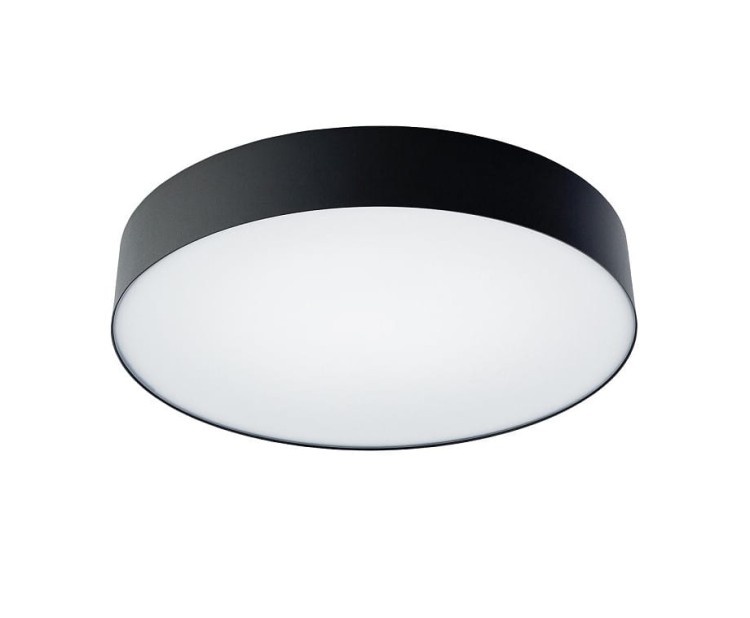 Lampa sufitowa Loft PLAFON ARENA BLACK SENSOR 10177 NOWODVORSKI Lighting 3xE14 nowoczesna oświetleniowa Industrialna plafon z czujnikiem ruchu czarny czarna Inspiracje Premium