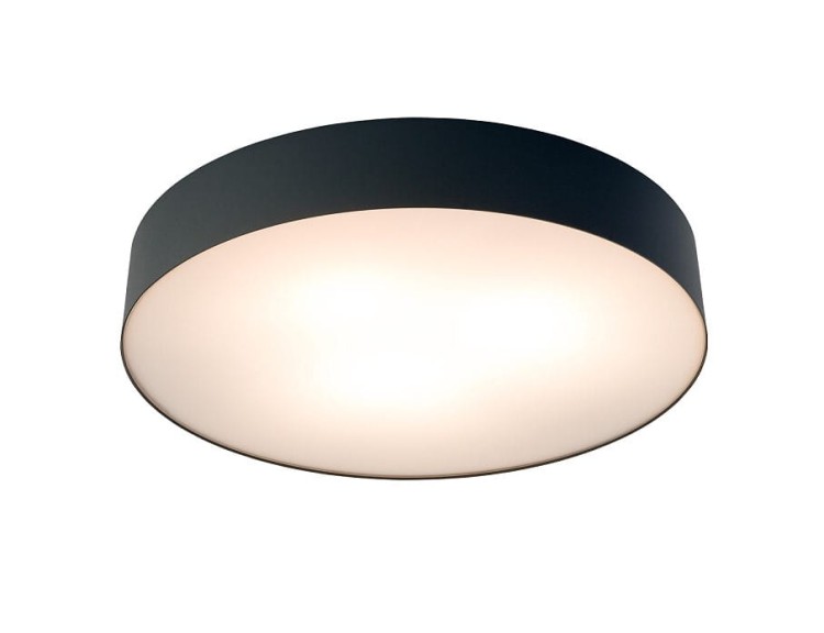 Lampa sufitowa Loft PLAFON ARENA BLACK SENSOR 10177 NOWODVORSKI Lighting 3xE14 nowoczesna oświetleniowa Industrialna plafon z czujnikiem ruchu czarny czarna Inspiracje Premium