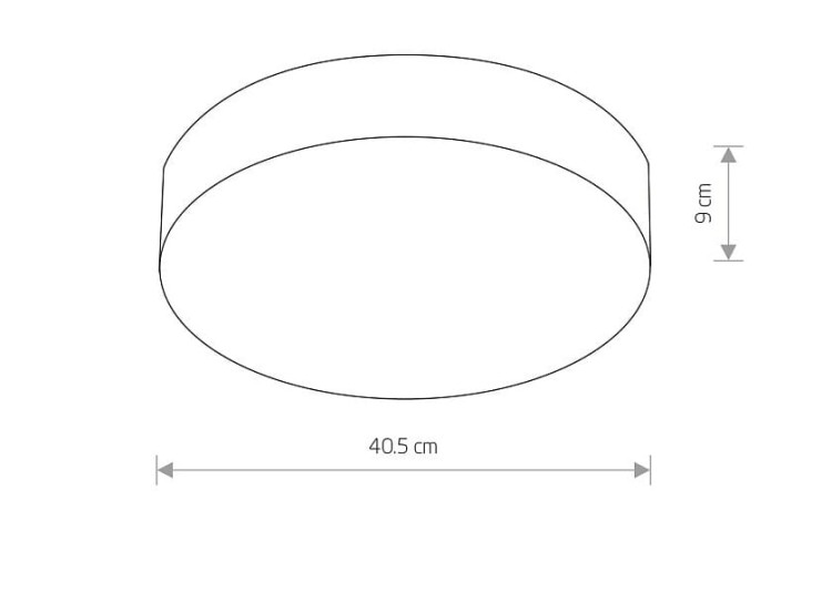 Lampa sufitowa Loft PLAFON ARENA BLACK LED 10176 NOWODVORSKI Lighting 18W 4000K nowoczesna oświetleniowa Industrialna plafon czarny czarna Inspiracje Premium