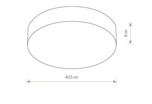 Lampa sufitowa Loft PLAFON ARENA SILVER LED 10183 NOWODVORSKI Lighting 18W 4000K nowoczesna oświetleniowa Industrialna plafon srebrny srebrna Inspiracje Premium