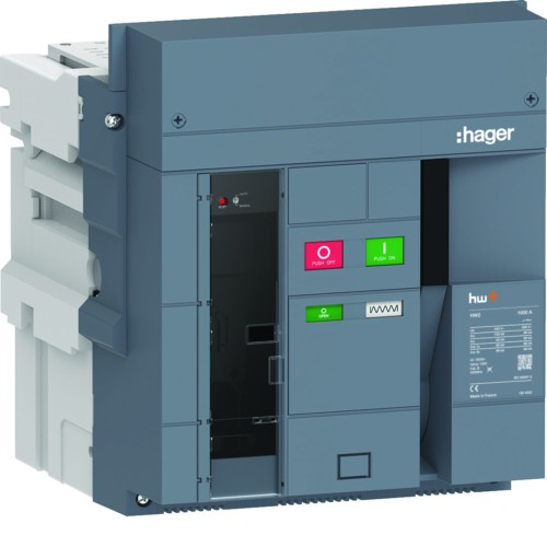 ACB HW2 100kA 1000A 3P Wyłącznik powietrzny wysuwny do wyzw. sentinel Energy  HW2S310DE Hager