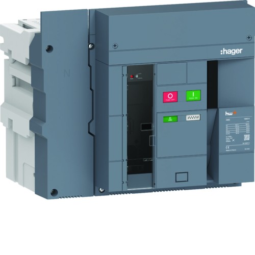 ACB HW2 100kA 1600A 4P Wyłącznik powietrzny wysuwny do wyzw. sentinel Energy  HW2S416DE Hager